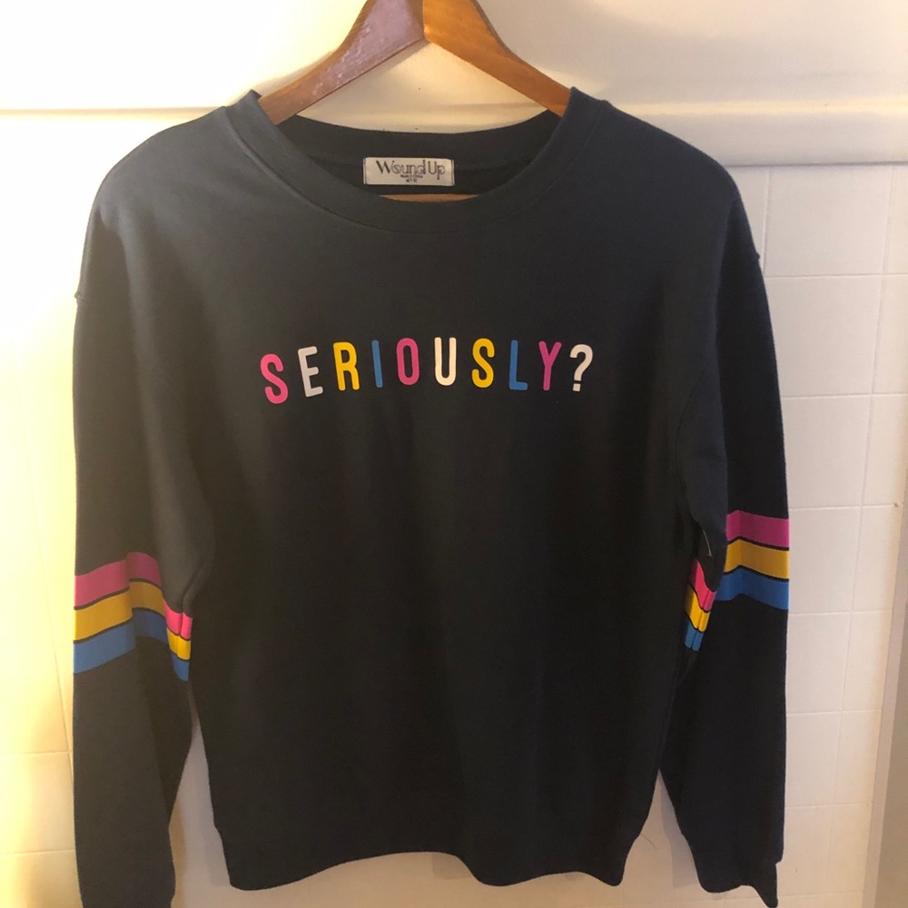 Wound Up NEW Graphic Sweatshirt